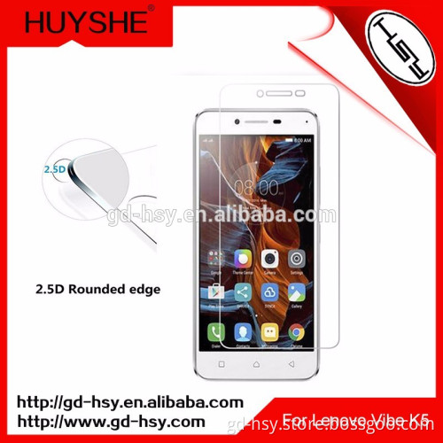 HUYSHE Gold Supplier Factory In Shenzhen Best Screen Film for Lenovo Vibe K5 Tempered Glass Screen Protector